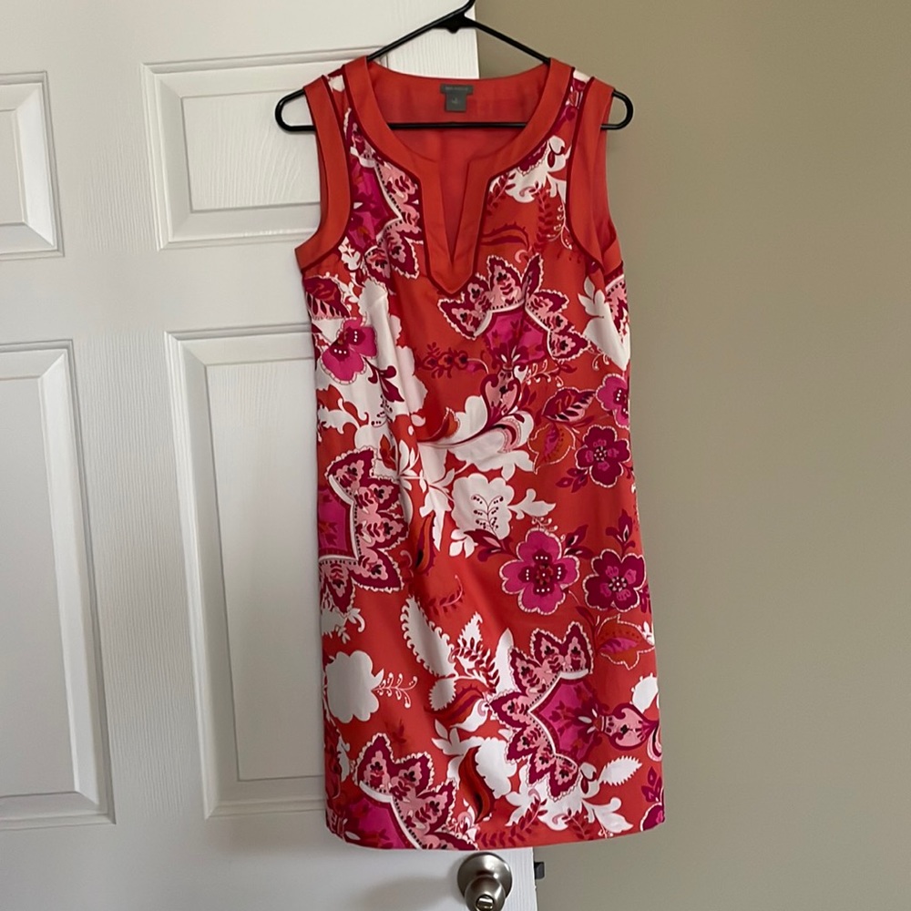 Ann Taylor dress, spring paisley